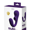 VeDO Suki Plus Rechargeable Dual Sonic Vibe - Deep Purple