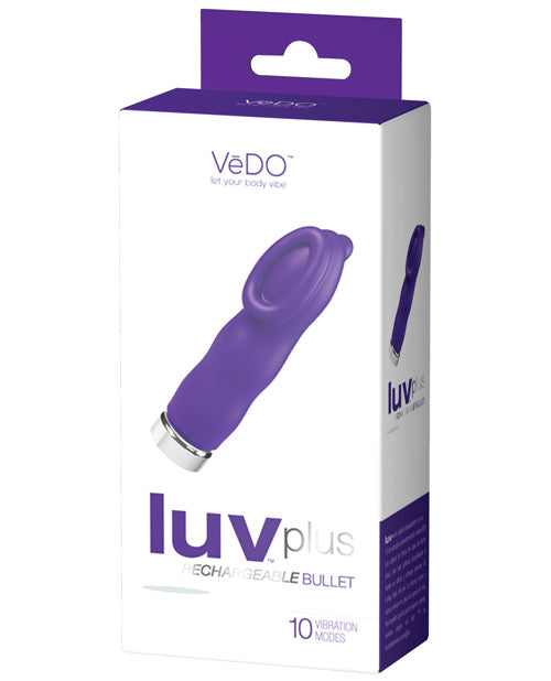 VeDO Luv Plus Rechargeable Vibe - Into You Indigo