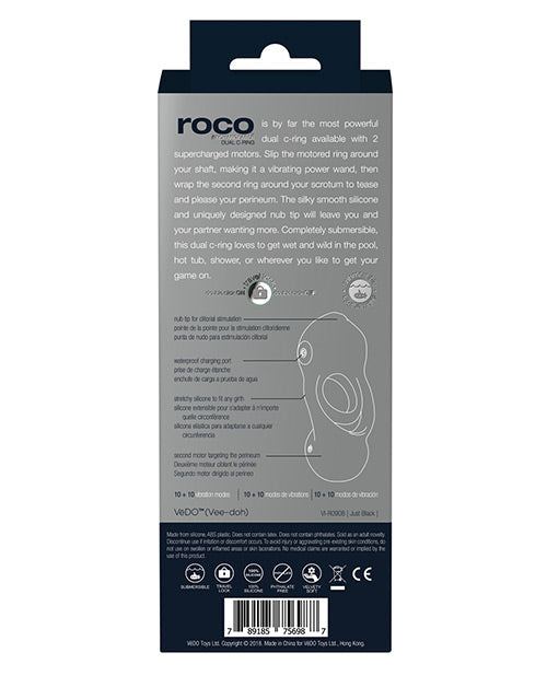 VeDO Roco Dual Motor C-Ring - Just Black