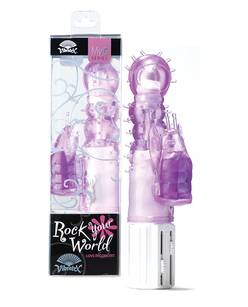 Vibratex Rock Your World Dual Action Vibrator