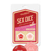 '=Wood Rocket Adult Couples Sex Dice Game - Red