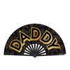 Wood Rocket Daddy Fan - Black/Gold