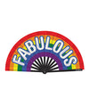 Wood Rocket Fabulous Fan - Rainbow