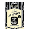 Wood Rocket Fuck You You Fucking Fuck Air Freshener - Black Ice