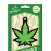 Wood Rocket Green Leaf Air Freshener - Forest