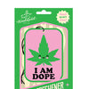 '=Wood Rocket I am Dope Air Freshener - Mint