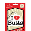 '=Wood Rocket I Love Butts Air Freshener - Apple
