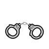 Wood Rocket Sex Toy Handcuffs Pin - Silver