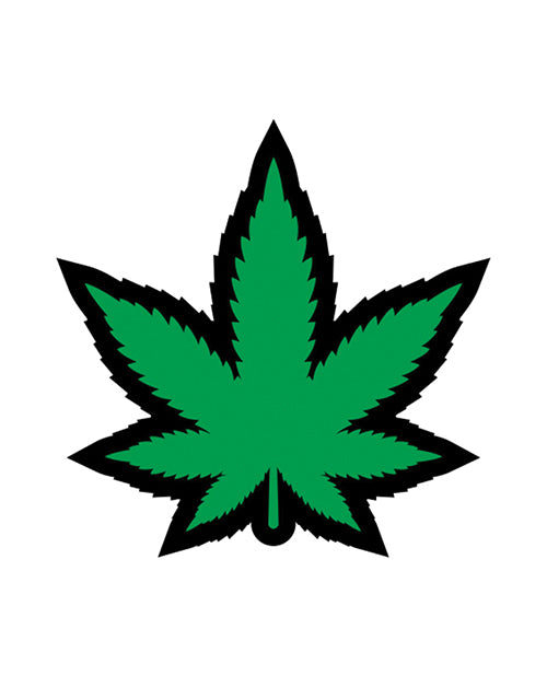 Wood Rocket Weed Pot Leaf Pin - Green