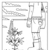 Wood Rocket A Visit to the Cannabis Farm Coloring Book