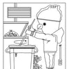 Wood Rocket A Visit to the Cannabis Farm Coloring Book