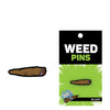 Wood Rocket Weed Blunt Pin - Brown