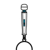 Wood Rocket Sex Toy Wand Keychain - White