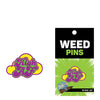 Wood Rocket Weed High AF Pin - Multi Color