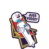 Wood Rocket Fuck Buddies Just Vibin' Pin - Multi Color