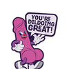 Wood Rocket Fuck Buddies You're Dildoing Great Pin - Purple