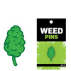 Wood Rocket Weed Nug Pin - Green