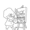 Wood Rocket Suck My Crayon Swear Word Coloring Book