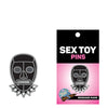 Wood Rocket Sex Toy Bondage Mask Large Pin - Black