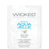 Wicked Sensual Care Simply Aqua Jelle Water Based Lubricant - .1 oz