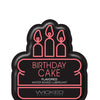 Wicked Sensual Care Water Based Lubricant - .1 oz Birthday Cake