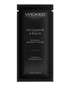 Wicked Sensual Care Stripped & Bare Unscented Massage Cream  - .34 oz