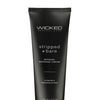 Wicked Sensual Care Stripped & Bare Unscented Massage Cream  - 4 oz