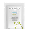 Wicked Sensual Care Simply Water Based Lubricant - .1 oz Pear