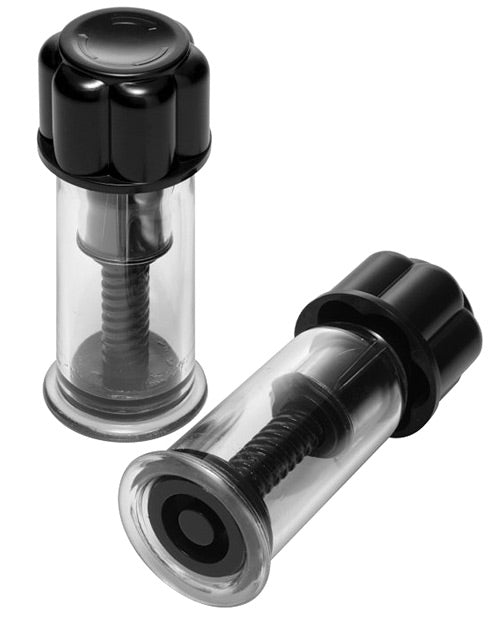 Master Series Maxxx Power Twist Nipple Suckers - Black