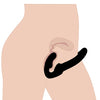 Revolver Strapless Strap on G Spot Dildo - Black