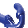 Revolver II Strapless Strap on G-Spot Dildo - Blue