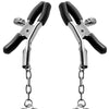 Master Series Charmed Heart Padlock Nipple Clamps - Assorted Colors