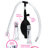 Size Matters Nipple Pumping System w/Dual Cylinders - Clear