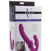 Strap U Vibrating Strapless Silicone Strap on Dildo