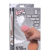 Loadz 8" Dual Density Squirting Dildo - Light