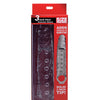 Size Matters 3" Extender Sleeve - Clear
