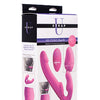 Strap U Evoke Ergo Fit Strapless Strap On Dildo w/Remote - Pink