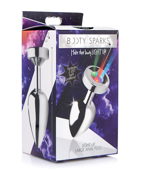 Booty Sparks Light Up Anal Plug - Large