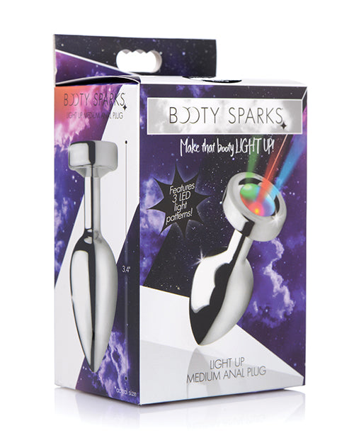 Booty Sparks Light Up Anal Plug - Medium