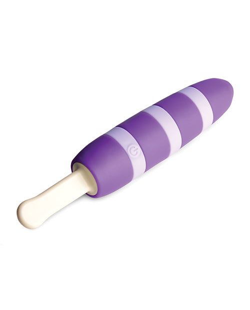 Cocksicle Fi^^in 10x Silicone Rechargeable Vibrator - Purple
