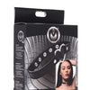 Master Series Dark Heart Chrome Heart Choker - Black