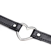 Master Series Dark Heart Chrome Heart Choker - Black