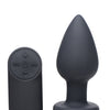 Booty Sparks Silicone Vibrating LED Plug - Medium