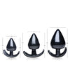 Master Series Triple Spades Anal Plug Set - 3 pc