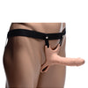 Size Matters SM Hollow Silicone Dildo Strap On - Flesh