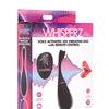 Whisper^ Voice Activated 10x Vibrating Egg w/Remote Control - Black