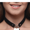 Master Series Lock-It Heart Lock and Key Choker
