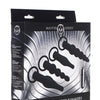 Master Series Rimming Anal Training Set of 3 - Black