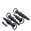 Master Series Rimming Anal Training Set of 3 - Black