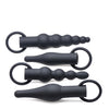 Master Series Rimming Anal Training Set of 3 - Black